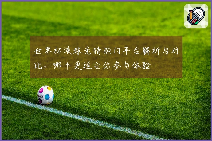 世界杯滚球竞猜热门平台解析与对比，哪个更适合你参与体验